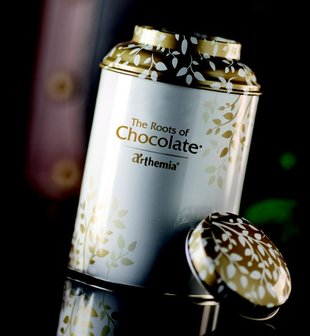 Arthemia Chocolate - Blik voor cacao wit/goud 500gr.