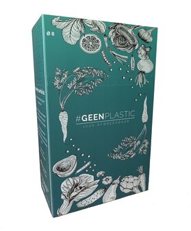 Disposables - Rietjes Bio PLA zwart 21cm &Oslash;8mm 150st.