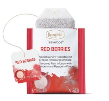 Ronnefeldt Teavelope - 06-Red Berries 25x2,5gr.