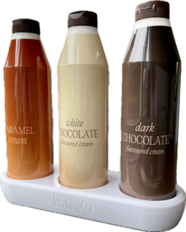 ISINO - Flessenhouder 3 smaken Cream Selection