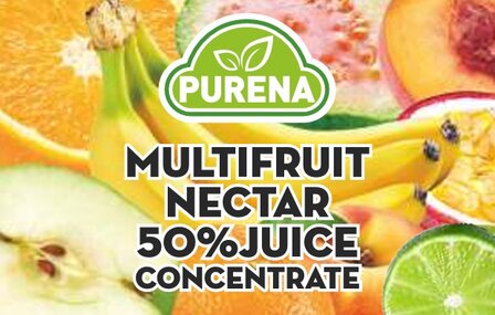Purena - Bag-in-Box Multifruit nectar concentrate 6kg. 1=5