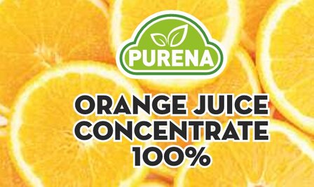 Purena - Bag-in-Box Orange juice concentrate 6kg. 1=5