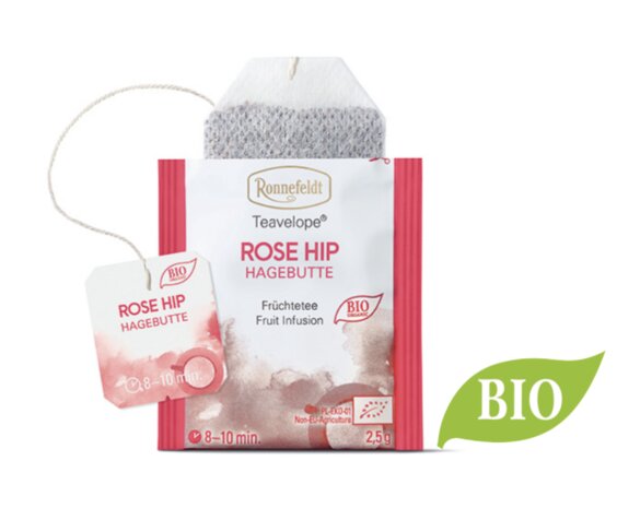 Ronnefeldt Teavelope - 07-Rose Hip BIO 25x3gr.