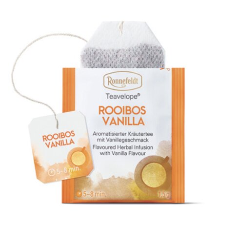Ronnefeldt Teavelope - 10-Rooibos Vanilla 25x1,5gr.