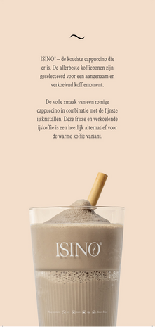 Menu ISINO Frozen Cappuccino zonder cremes NL